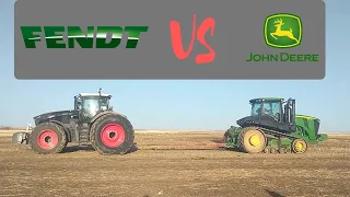 Fendt 1050 vs 560RT John Deere