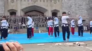 World Premier Taekwondo Team performing at West Point