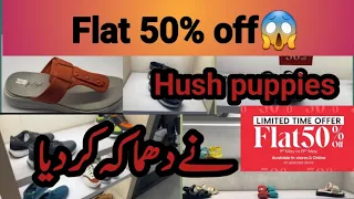 Hush Puppies sale flat 50% off