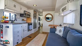 Family of 5 in Renovated, Functional Class A RV Motorhome