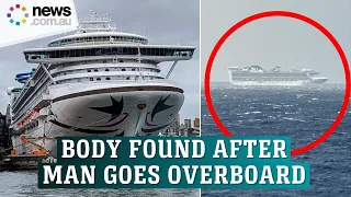 Body found after cruise emergency outside Sydney Harbour