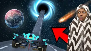 I FOUND A SECRET ROAD TO SPACE IN GTA 5! (GTA 5 MODS RP)