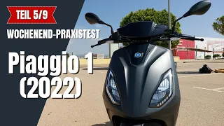 E-Roller Piaggio 1 Active (2022) 🛵 Wochenend-Praxistest Teil 5/9 | Fuengirola | VLOG 387
