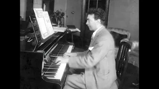 Benno Moiseiwitsch (piano) -  La Jongleuse, Op. 52, No. 4 (Moszkowski) (1922)