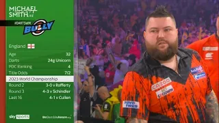 Smith v Bunting QF 2023 World Darts Championship