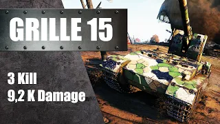 Grille 15 3 Kills 9,2 K Damage World of Tanks