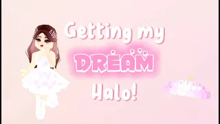 Getting my dream halo in royale high!! (val19)