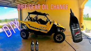 YAMAHA YXZ DIFF, GEAR OIL CHANGE!!!  YXZ SONG! X3 OWNER TRASH TALKING YXZ!??