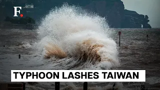 Typhoon Haikui: Dozens Injured, Thousands Evacuated As Storm Sweeps Taiwan