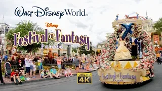 2018 Festival of Fantasy Parade at Walt Disney World Complete Ultra HD 4k 60 fps