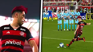 ENCARNEI O ZICO E FIZ UM GOLAÇO DE FALTA NO MARACA!!🔥 - Rumo ao Estrelato #41 | PES 2021 Patch PC