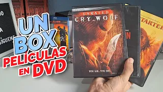 UNBOXING A 3 PELÍCULAS IMPORTADAS DE EEUU EN FORMATO DVD