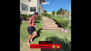 DAVID LUIZ É DEBOCHADO OU NÃO É? 🤣🤣👏 #Shorts