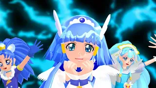 MMD PreCure - Kimagure Mercy 5 Blue Cures