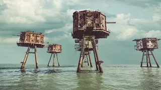 ABANDONED SEA FORTRESS FROM WORLD WAR 2