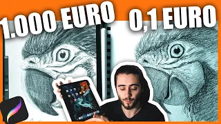 iPad Pro vs. Desen pe hârtie