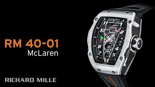 RM 40-01 Automatic Tourbillon McLaren Speedtail — RICHARD MILLE