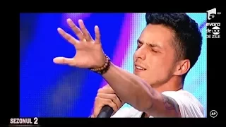 Uddi a lăsat mască juriul de la X Factor cu piesa "Georgia On My Mind"