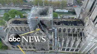 New images of Notre Dame Cathedral show extent of fire damage