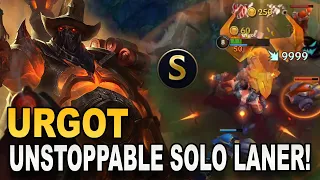 GOING AGAINST THE BEAST! 💪 | Urgot Solo Laner