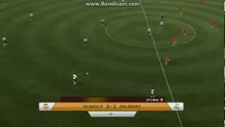 FIFA 12 Valencia vs Real Madrid(Manager Mode) on PC!(1st Half)