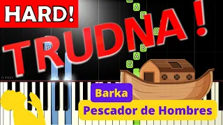 🎹 Barka - Piano Tutorial (TRUDNA! wersja) 🎵 NUTY W OPISIE 🎼