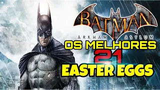 Os MELHORES  21 EASTER EGGS em Batman: Arkham Asylum