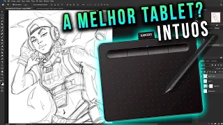 A MELHOR MESA DIGITALIZADORA - WACOM INTUOS CTL4100 ( DESENHO RAZE - VALORANT) [Acessível em: LSE]