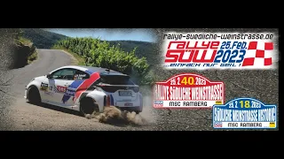 Rallye Südliche Weinstraße 2023 | Classic Rallye Cars | Highlights Großfischlingen | 4K