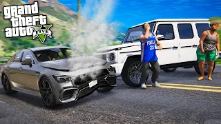 РЕАЛЬНАЯ ЖИЗНЬ В GTA 5 - Я ПОПАЛ В УЖАСНУЮ АВАРИЮ НА СЕРПАНТИНЕ! РАЗБИЛ МЕРСЕДЕС GT63S! ДЖЕРЕМИ 🔥