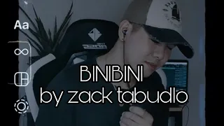 Binibini cover by Zack Tabudlo || Rob Nativo