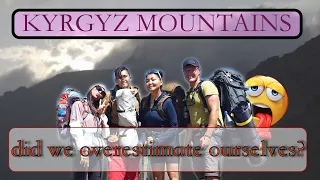 🇰🇬Did we overestimate ourselves?? 🥵Backpacking at our limits Kegeti,, Kөl-Tөr **41**