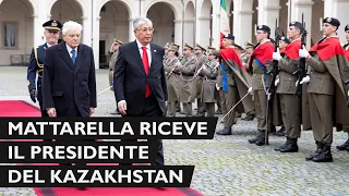 Il Presidente Mattarella incontra il Presidente della Repubblica del Kazakhstan