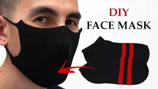 TAPABOCAS SIN MÁQUINA - MAKE FABRIC FACE MASK AT HOME - DIY FACE MASK NO SEWING MACHINE