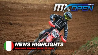 News Highlights | EMXOpen | Monster Energy MXGP of Italy 2021 #Motocross