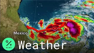 Tropical Storm Cristobal Makes Landfall in Mexico