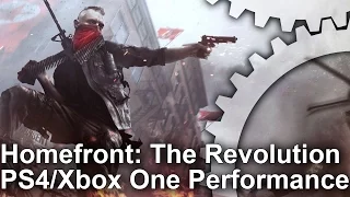 Homefront: The Revolution PS4 vs Xbox One Gameplay Frame-Rate Test