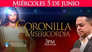 Coronilla de la Divina Misericordia de hoy miércoles 5 de junio y Oración de la tarde Juan Camilo