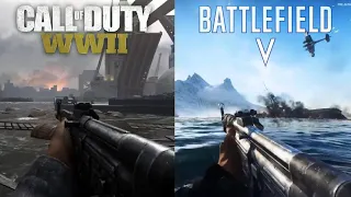 Call of Duty WWII vs Battlefield 5 | Weapon Comparison