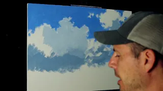 FREE Landscape Oil Painting - Clouds and Hills - Part 1 with Tim Gagnon