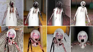 All New Jumpscares Of Angeline & Spider Angeline In New Update | Granny, Granny 2, The Twins Remake