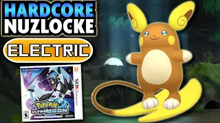 Pokemon Ultra Moon Hardcore Nuzlocke - Electric Pokemon ONLY! (No Items / No Overleveling)