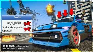 Battling 2 Oppressor Griefer Trolls With The Best Car on GTA Online!!