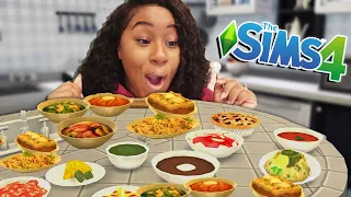 I MADE MY SIM COOK MEALS FOR 24 HOURS!!!