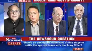 Debate: Army Chief vs Govt-2