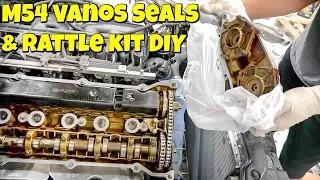 BMW E46 M54 Vanos Seals & Rattle Kit Replacement DIY