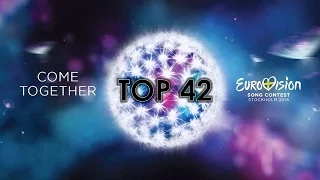 Eurovision 2016 TOP 42 - Before the show (w/ comments)