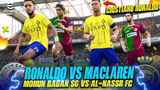 ⚡Al-Nassr FC vs. Mohun Bagan Super Giant | Ronaldo vs. Maclaren | Roozbeh Cheshmi | Dream Match 🔥
