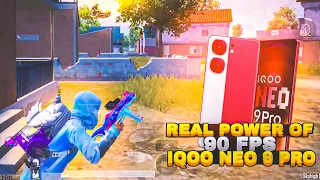 iqoo Neo 9 pro bgmi real power of 90 FPS gameplay test | iqoo Neo 9pro