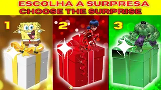 ELIGE TU REGALO BOB LADY HULK 🎁🎁 ESCOLHA O SEU PRESENTE 🎁🎁CHOOSE YOUR GIFT 🎁🎁🚫NÃO ESCOLHA O ERRADO🚫